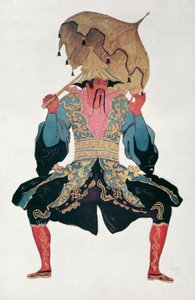 Costume per un cinese, da La Bella Addormentata, 1921 da Leon Bakst